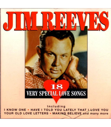 Jim Reeves – 18 Very Special Love Songs  CD - BRUGT