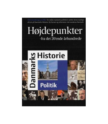 Danmarks Historie: Politik - Højdepunkter - Fra Det 20'ende Århundrede - DVD - BRUGT