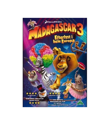 Madagascar 3 - DVD - NY