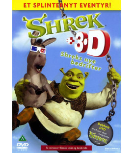 Shrek / Shrek 3-D - 2 DVD - BRUGT