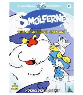 Smølferne 10: Den Afskyelige Snemand - DVD - BRUGT