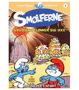 Smølferne 9: Grådighed Lønner Sig Ikke - DVD -NY