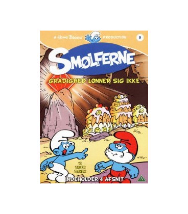 Smølferne 9: Grådighed Lønner Sig Ikke - DVD -NY