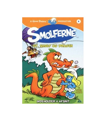 Smølferne 6: St. Smølf Og Dragen - DVD - NY