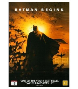Batman Begins - DVD - NY i folie
