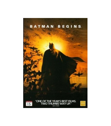 Batman Begins - DVD - NY i folie