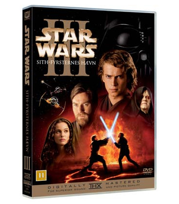 Star Wars, Episode III: Sith-fyrsternes hævn - 2 DVD - BRUGT