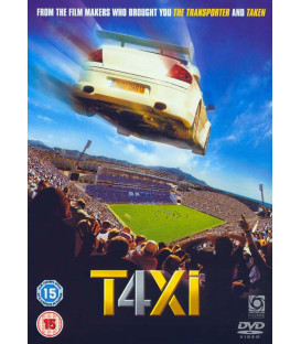 Taxi 4 - T4xi  - DVD - BRUGT