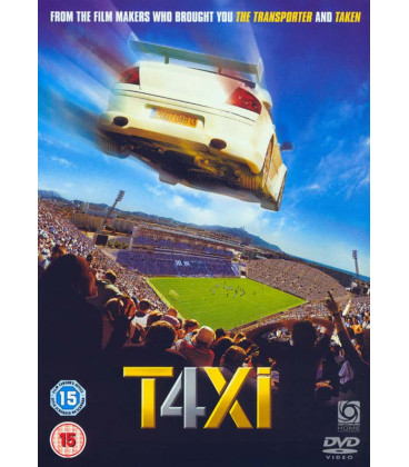 Taxi 4 - T4xi  - DVD - BRUGT