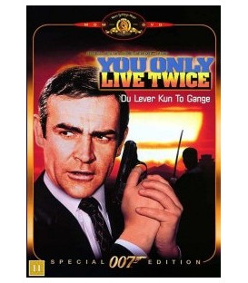 You Only Live Twice (James Bond 5) (Du Lever Kun To Gange) - DVD - NY i folie