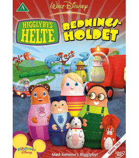 Higglybys Helte: Redningsholdet - DVD - BRUGT