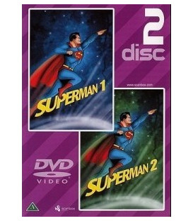 Superman 1 & 2 - 2 DVD - BRUGT