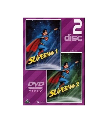 Superman 1 & 2 - 2 DVD - BRUGT
