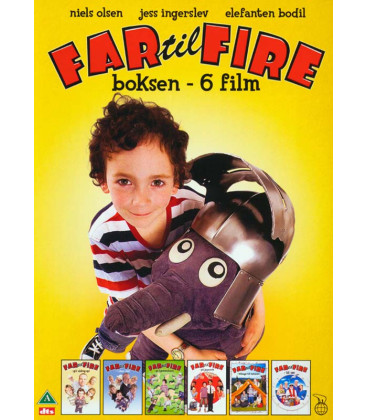 Far til fire boksen - 6 film - 6 DVD - BRUGT
