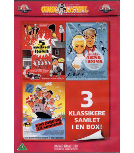 3 Klassikere samlet i en box - 5 mand... - 3 DVD - BRUGT