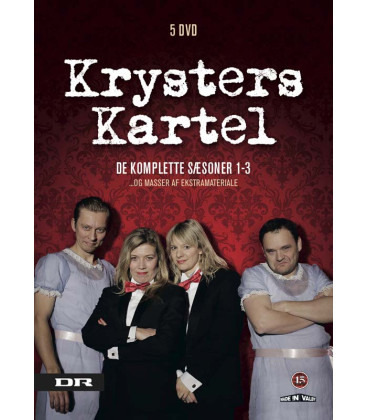 Krysters Kartel: Sæson 1-3 - 5 DVD - BRUGT