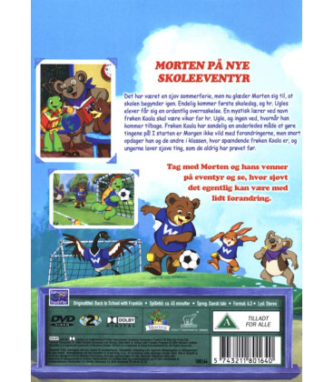 Morten På Nye Skoleeventyr - DVD - BRUGT