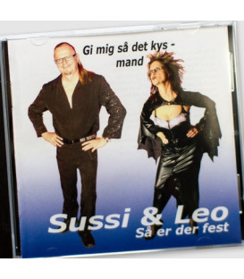 Sussi & Leo – Gi Mig Så Det Kys - Mand - CD - NY