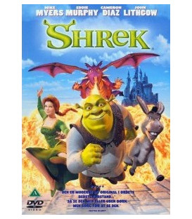 TILBUD DER VIL NOGET - Shrek - 3 film - DVD - BRUGT