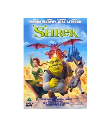 TILBUD DER VIL NOGET - Shrek - 3 film - DVD - BRUGT