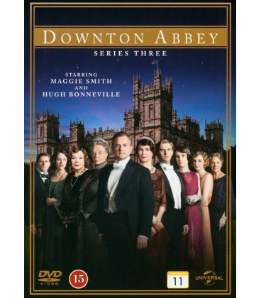 Downton Abbey: Sæson 3 - 3 DVD - BRUGT