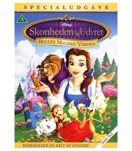Skønheden og Udyret: Belles Magiske Verden - DVD - BRUGT