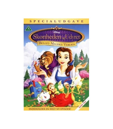 Skønheden og Udyret: Belles Magiske Verden - DVD - BRUGT