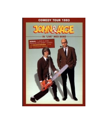 John & Aage: In Live med Band - Tour 1993 - DVD - NY
