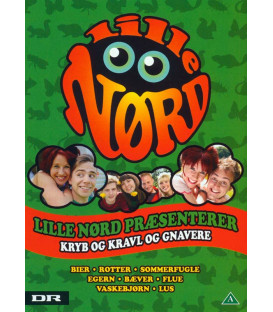 Lille Nørd: Kryb og kravl og gnavere - DVD - NY