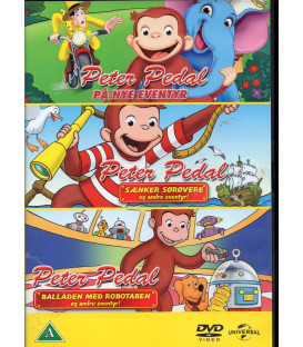 Peter Pedal - Box 2 - På nye eventyr... 3 DVD - BRUGT