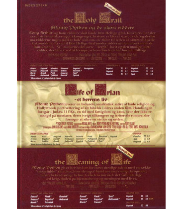 Monty Python: - Monty's enzyklo Pythonia (5-disc) - 5 DVD - BRUGT