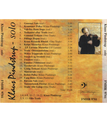 Klaus Pindstrup – Solo - CD - BRUGT