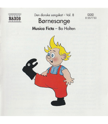 Den Danske Sangskat – Vol. 8 - Musica Ficta - Bo Holten – Børnesange - CD - BRUGT