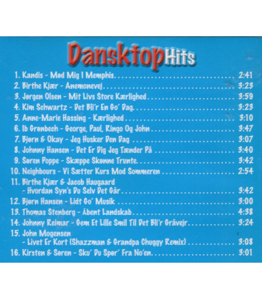 De Største & De Bedste - Dansktop Hits - Birthe Kjær... - CD - BRUGT