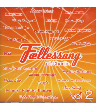 Fællessang på Charlie - vol. 2 - CD - BRUGT