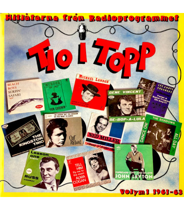 Tio I Topp Vol. 1 - CD - BRUGT