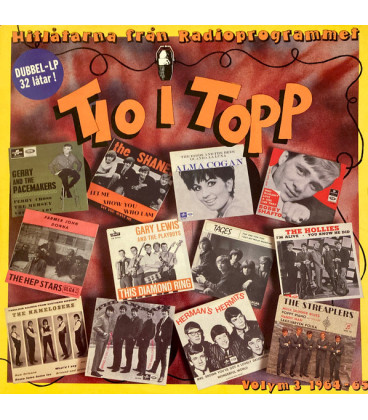 Tio I Topp Vol. 3 - CD - BRUGT