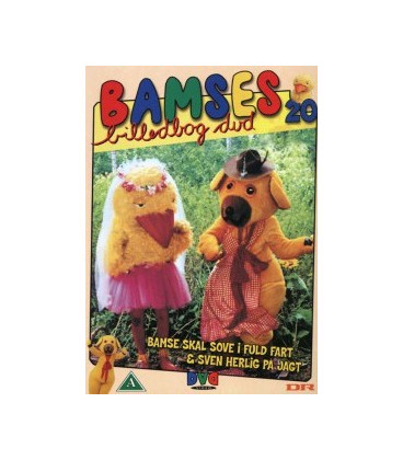 Bamses Billedbog 20: Bamse Skal Sove I Fuld Fart + Sven Herlig På Jagt - DVD - NY