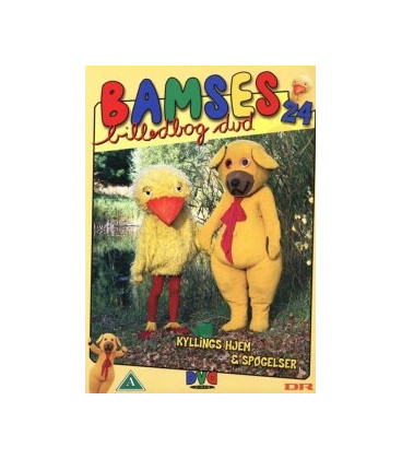 Bamses Billedbog 24: Kyllings Hjem + Spøgelser - DVD- BRUGT