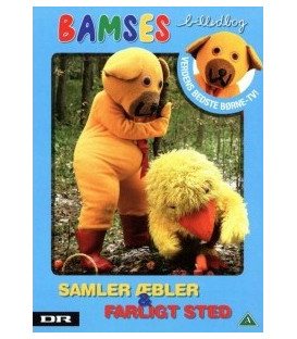 Bamses Billedbog 37 - Samler Æbler & Farligt sted - DVD - BRUGT