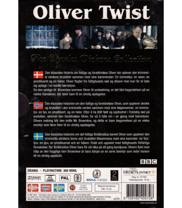 Oliver Twist BBC - 3 DVD - BRUGT