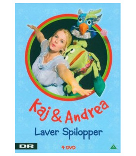 Kaj & Andrea: Laver Spilopper (24-27)  -  4 DVD - BRUGT