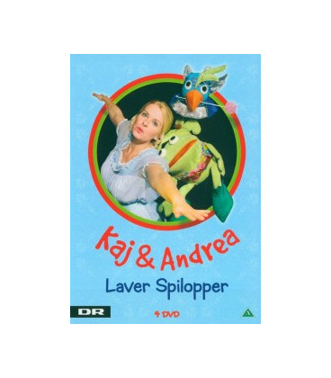 Kaj & Andrea: Laver Spilopper (24-27)  -  4 DVD - BRUGT