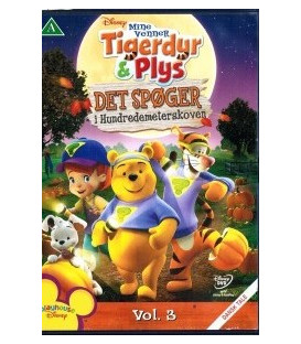 Tigerdyr & Plys 3: Det Spøger I Hundredemeterskoven - DVD - BRUGT