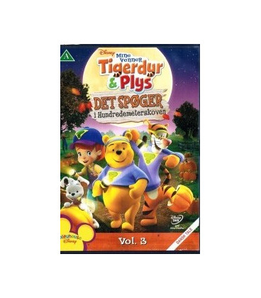 Tigerdyr & Plys 3: Det Spøger I Hundredemeterskoven - DVD - BRUGT