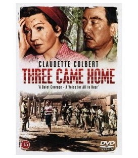Three Came Home - DVD  BRUGT