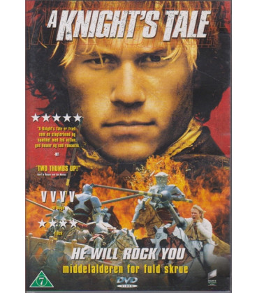 A Knights Tale - DVD - BRUGT