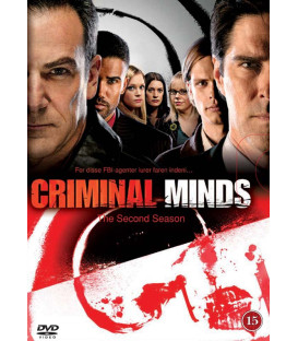 Criminal Minds: Sæson 2 - 6 DVD - BRUGT