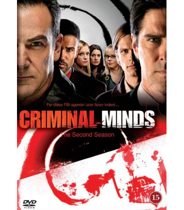 Criminal Minds: Sæson 2 - 6 DVD - BRUGT