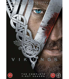 Vikings: Sæson 1 - 3 DVD - BRUGT